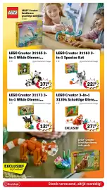 Kruidvat folder | Speelgoed Pagina 29: LEGO Creator 31165 3-in-1 Wilde Dieren: Pandafamilie