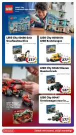 Kruidvat folder | Speelgoed Pagina 31: LEGO City 60492 Passagierstoestel, LEGO City 60500 De LEGO Bestelwagen