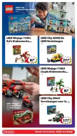 Kruidvat folder | Speelgoed Pagina 31: LEGO City 60492 Passagierstoestel, LEGO City 60500 De LEGO Bestelwagen
