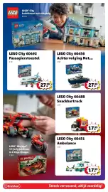 Kruidvat folder | Speelgoed Pagina 31: LEGO City 60492 Passagierstoestel, LEGO City 60500 De LEGO Bestelwagen