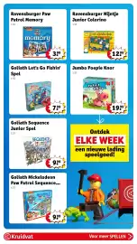 Kruidvat folder | Speelgoed Pagina 42: Ravensburger Nijntje Junior Colorino, Jumbo Poepie Knor