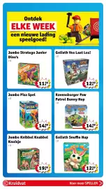 Kruidvat folder | Speelgoed Pagina 43: Ravensburger Paw Patrol Bunny Hop, Jumbo Pisa Spel