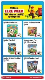 Kruidvat folder | Speelgoed Pagina 43: Ravensburger Paw Patrol Bunny Hop, Jumbo Pisa Spel