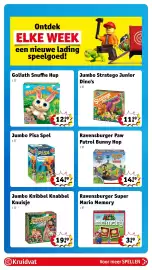 Kruidvat folder | Speelgoed Pagina 43: Ravensburger Paw Patrol Bunny Hop, Jumbo Pisa Spel