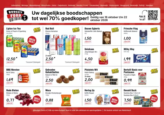 Budget Food (geldig t/m 22-10)