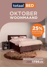 TotaalBED folder week 43 Pagina 1: Totaal BED BOXSPRING HALLAND €1.799,25