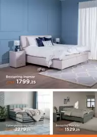 TotaalBED folder week 43 Pagina 2: Boxspring Ingmar €1.799,25, Boxspring Pisa Vita €1.529,25