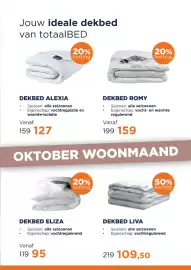 TotaalBED folder week 43 Pagina 21: Dekbed alexia €127,00, Totaal BED DEKBED ROMY €159,00