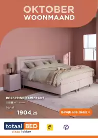 TotaalBED folder week 43 Pagina 26: Boxspring Karlstadt €1.904,25