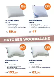 TotaalBED folder week 43 Pagina 7: TENCEL hoofdkussen flex €89,25, Total BED HOOFDKUSSEN LARA €47,00