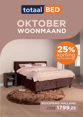 TotaalBED (geldig t/m 25-10)