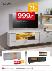 XXXLutz Prospekt Seite 11: Sideboard €699,00, Novel wohnwand €999,00