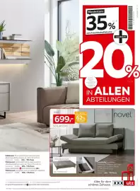 XXXLutz Prospekt Seite 12: Novel Schlafsofa €699,00