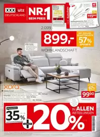 XXXLutz Prospekt Seite 2: Zwilling Besteck-Set „King“ €119,90, XORA Wohnlandschaft €899,00