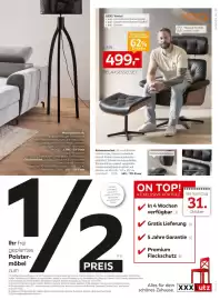 XXXLutz Prospekt Seite 6: XORA Relaxsesselset €499,00