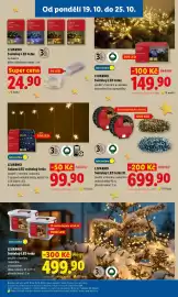Lidl leták týden 43 Strana 15: LIVARNO Solární LED světelný řetěz €99,90, LIVARNO Světelný LED řetěz XL €699,90