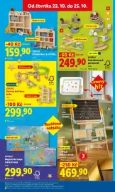 Lidl leták týden 43 Strana 23: LUPILU Dřevěný box se zvířátky €159,90, LUPILU Dětská tabule €469,90