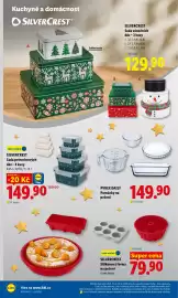 Lidl leták týden 43 Strana 26: SILVERCREST Sada vánočních dóz – 3 kusy €129,90, SILVERCREST Silikonová forma na pečení €79,90