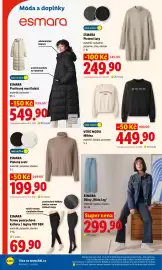Lidl leták týden 43 Strana 28: ESMARA Pletené šaty €249,90, VERO MODA Mikina €449,90