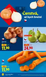 Lidl leták Strana 12: HRUŠKY €24,90, Cibule žlutá €11,90