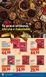 Lidl leták Strana 22: FAVORINA Lyofilizované maliny v čokoládě Mix / Maliny v bílé čokoládě s malinovým prachem €44,90