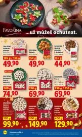 Lidl leták Strana 26: FAVORINA Kokosky €49,90, FAVORINA Andělské pusinky €49,90