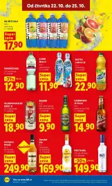 Lidl leták Strana 32: Kubík Waterrr €11,90, Ondrášovka €12,90