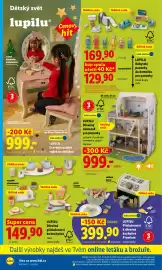 Lidl leták Strana 38: LUPILU Dřevěný toaletní stolek se stoličkou €999,00, LUPILU Dřevěné příslušenství ke kuchyňce €149,90