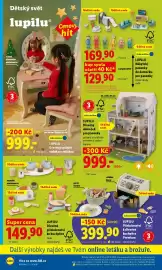 Lidl leták Strana 40: LUPILU Dřevěný toaletní stolek se stoličkou €999,00, LUPILU Dřevěné příslušenství ke kuchyňce €149,90