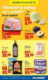 Lidl leták Strana 49: Zelí bílé na krouhání €8,90, BLUMY MODRÉ €19,90