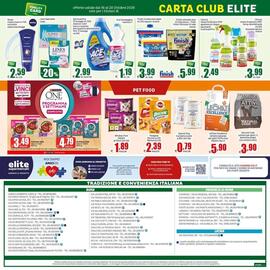 Volantino Elite Pagina 20: Ace lavatrice classico-color €2,99, Citrosil sgrassatore-bagno pavimenti multisuperfici €2,49