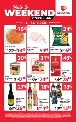 Selgros (valid până la 18-10)
