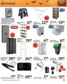 Volantino Le Mille Pagina 6: Belli Forti pattumiera intreccio €4,99, Scaffale lavatrice €34,90