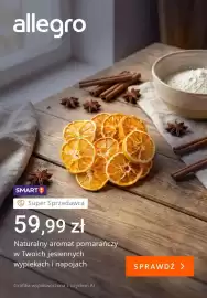 Allegro gazetka tydzień 42 Strona 1: Naturalny aromat pomarańczy €59,99