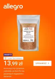 Allegro gazetka tydzień 42 Strona 2: Aromatyczny cynamon cejloński mielony Kol-Pol €13,99