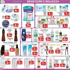 Volantino Bernava Pagina 10: Olio trattante PHYTORELAX Argan €7,50, Dischetti struccanti Cotoneve €1,50