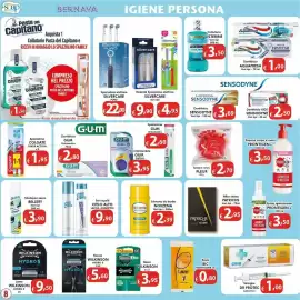 Volantino Bernava Pagina 8: Rasoi BIC MONOLAMA €0,80, Lame Wilkinson Hydro 5 €9,50