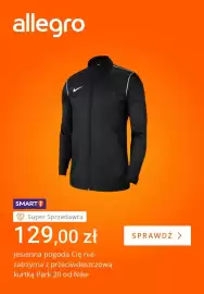 Allegro gazetka tydzień 42 Strona 2: Kurtka przeciwdeszczowa Park 20 Nike €129,00