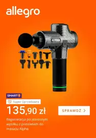 Allegro gazetka tydzień 42 Strona 4: Pistolet do masażu Alpha €135,90