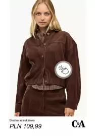 C&A gazetka tydzień 42 Strona 10: Bluzka sztruksowa C & A €109,99