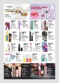 Sekret Urody gazetka Strona 2: Lamel Mascara Fly Lash €19,99, Eveline Cosmetics Maskara do rzęs €17,49