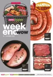 Save Hyper catalogue Page 9: Bulk Fresh Chicken Fillets €69,99, Champion Chilli Boerewors €89,99