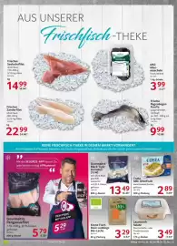 Selgros Prospekt woche 43 Seite 5: Gourmaître Black Tiger Garnelen €13,49, Krone Fisch Mein Lieblings Bio-Lachs €3,29