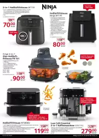 Selgros Prospekt woche 43 Seite 9: NINJA Luxe Café Essential 2-in-1 Kaffeemaschine €279,00, Heißluftfritteuse AF500EU €119,00