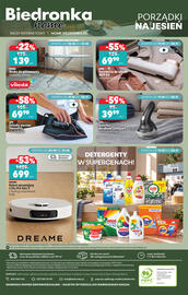 Biedronka gazetka Strona 44: Golarka do ubrań LintXpert €39,99, Żelazko parowe SteamPro €69,90
