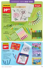 Biedronka gazetka Strona 13: Zestaw artystyczny €39,99, Kolorowanka w rolce €24,99