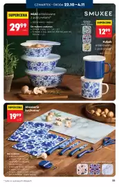 Biedronka gazetka Strona 33: Miski emaliowane z pokrywkami €29,99, Kubek emaliowany z pokrywką €12,99