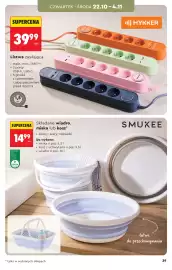 Biedronka gazetka Strona 39: Składane wiadro, miska lub kosz €14,99
