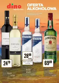 Dino gazetka | Alkohole Strona 1: Wino Portada €24,79, Wódka Wyborowa €28,99