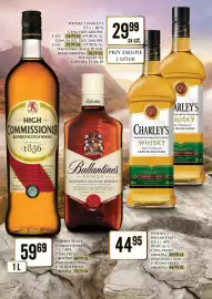 Dino gazetka | Alkohole Strona 3: Whisky Charley's €29,99, WHISKY BALLANTINE'S 0,5 l | 40% €44,95